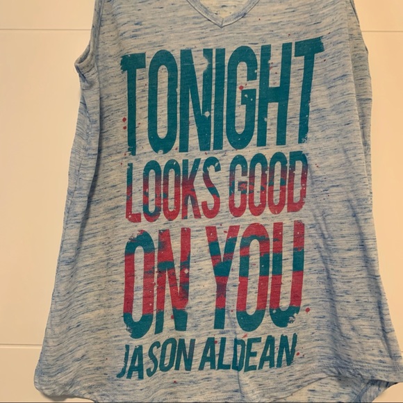 Jason Aldean Concert Tank Top - Picture 2 of 8